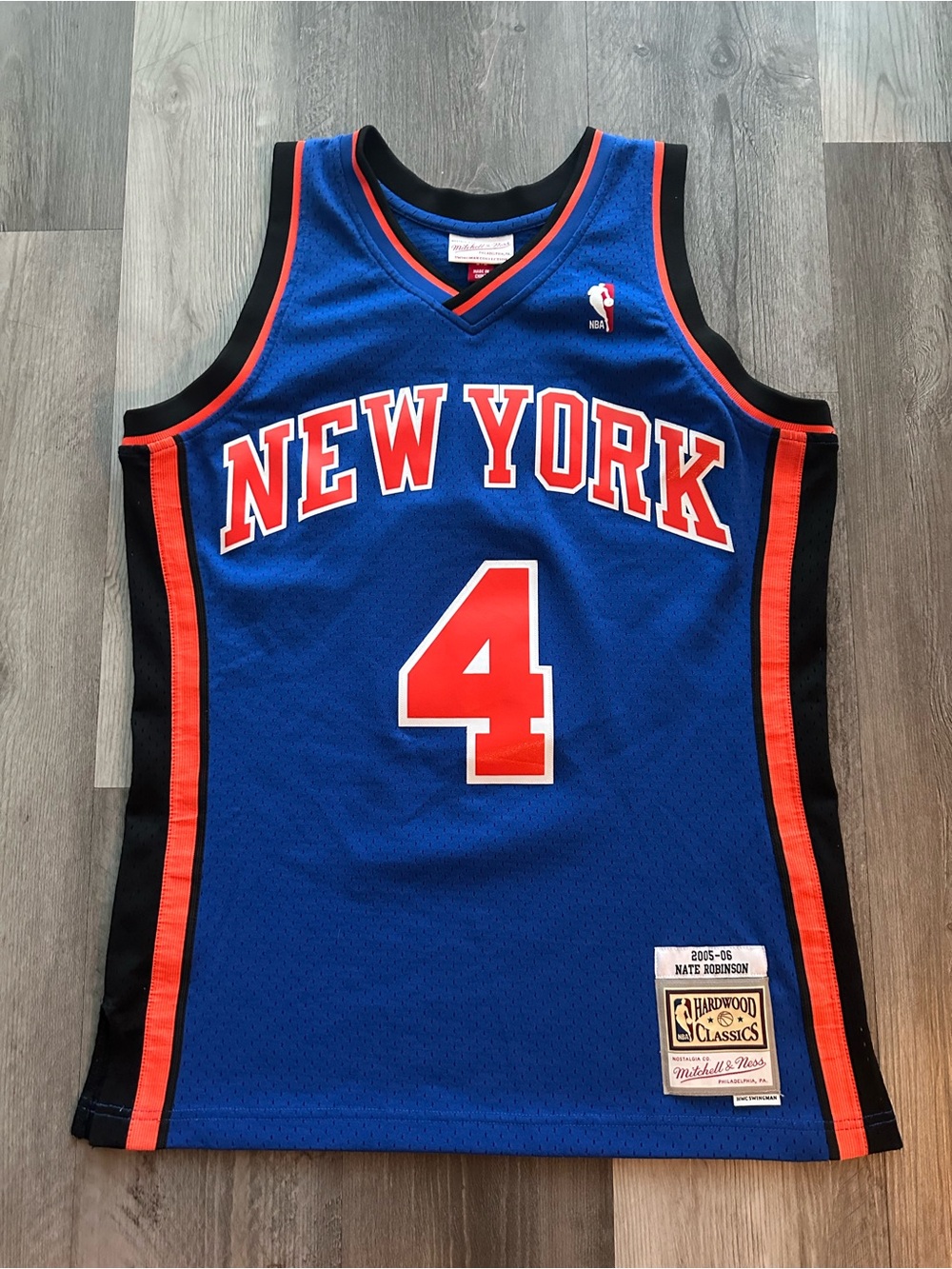 Nate Robinson New York Knicks NBA Jersey Men M Mitchell And Ness 2005/2006 #4